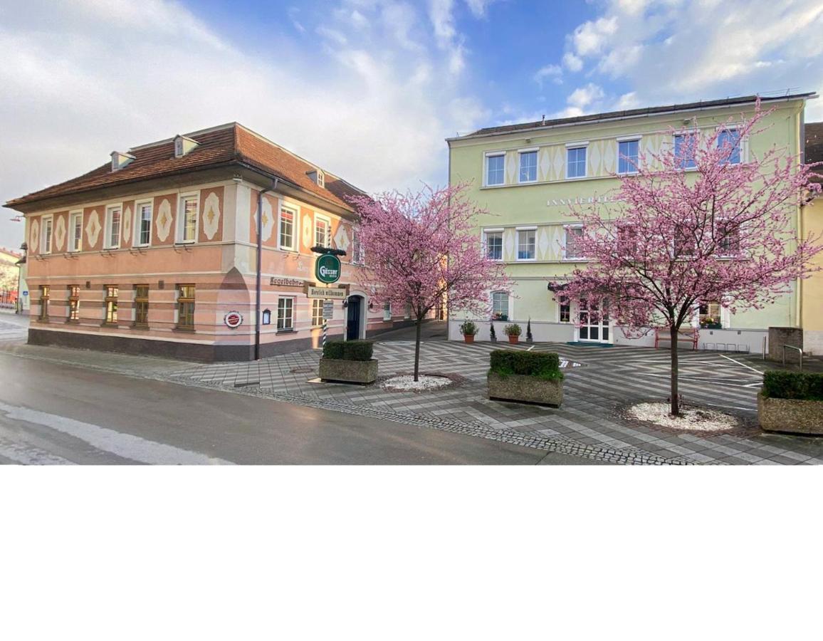 Gasthof Hametner Mit Innviertlerhof Mit Direktem Zugang Zur Therme Mediterrana Durch Unseren Garten! Bad Hall Kültér fotó