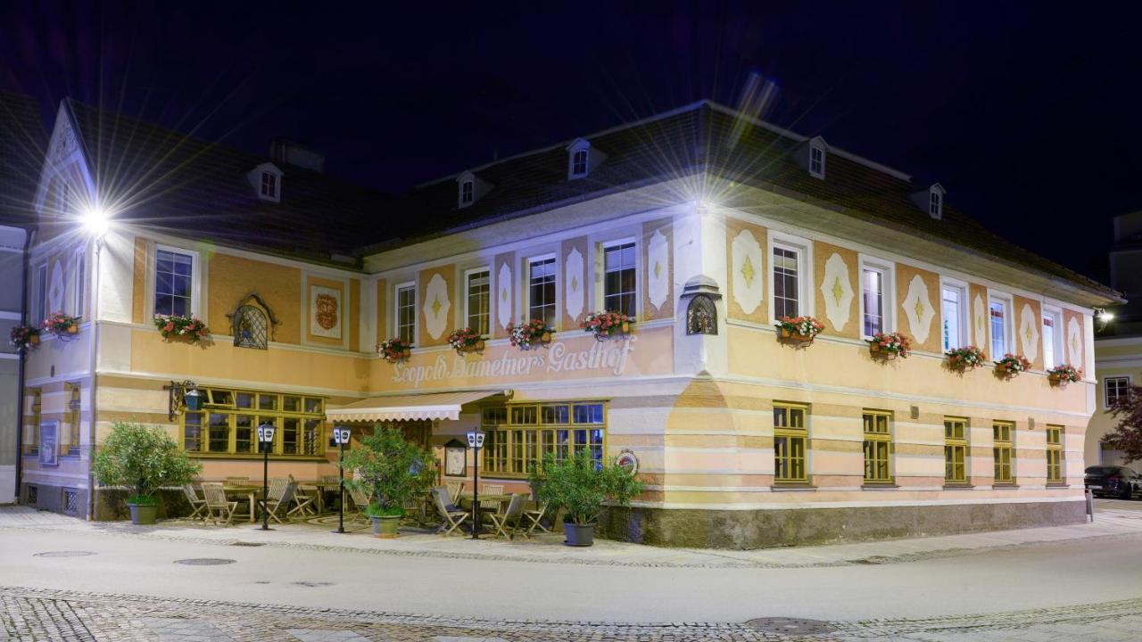 Gasthof Hametner Mit Innviertlerhof Mit Direktem Zugang Zur Therme Mediterrana Durch Unseren Garten! Bad Hall Kültér fotó